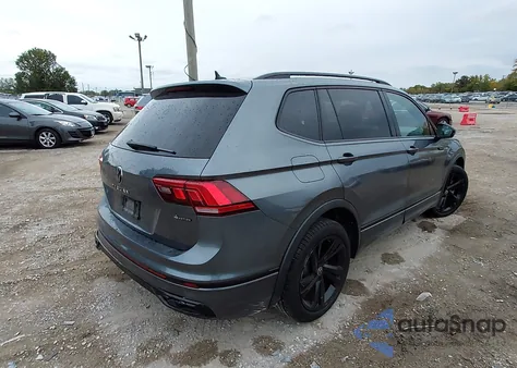 2023 Volkswagen Tiguan 2.0T Se R-Line Black из США, поврежденный, VIN 3VV8B7AX4PM025221